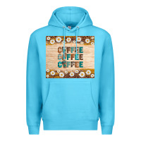 Ocean Blue coffee Premium Hoodie - Artiststas