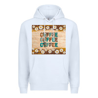White coffee Premium Hoodie - Artiststas