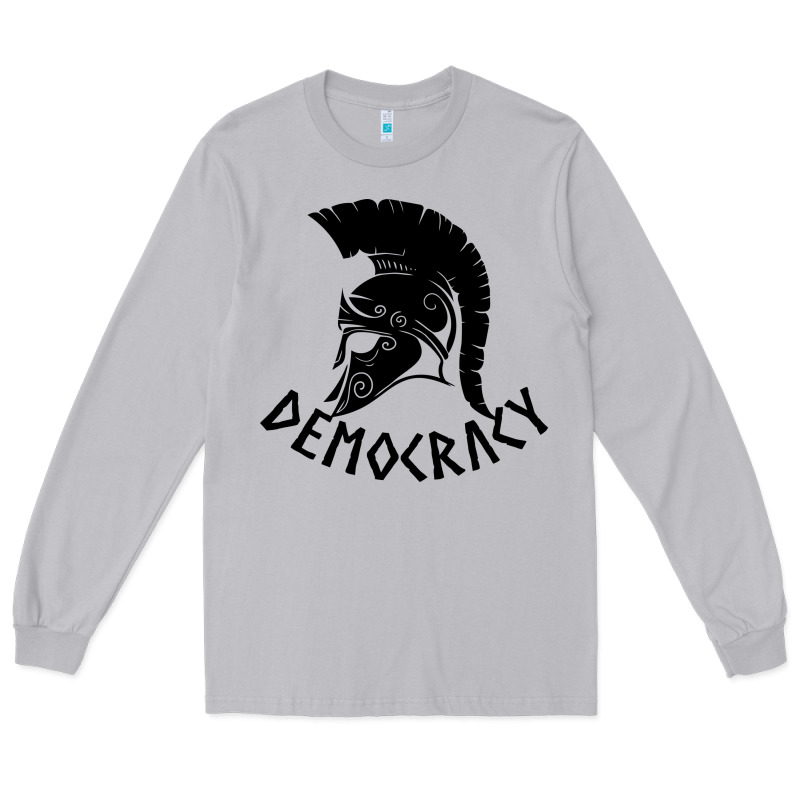 Democracy Long Sleeve Tee by linhVisuals | Teevron
