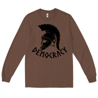 Chestnut democracy Long Sleeve Tee - linhVisuals