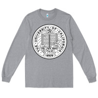 Heather Grey university of california Long Sleeve Tee - linhVisuals