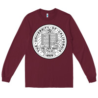 Burgundy university of california Long Sleeve Tee - linhVisuals