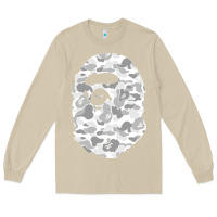 Mushroom Gorilla Head Shot Long Sleeve Tee - linhVisuals