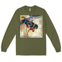Army Green STATE CHAMPS MIREL 5 Long Sleeve Tee - linhVisuals