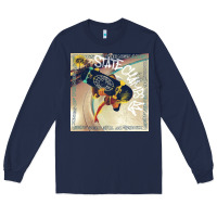 Navy STATE CHAMPS MIREL 5 Long Sleeve Tee - linhVisuals