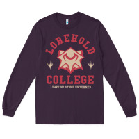 Plum magic the gathering strixhaven lorehold school motto Long Sleeve Tee - linhVisuals