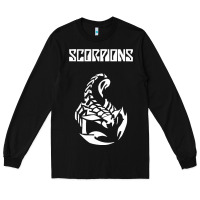 Black scorpion Long Sleeve Tee - linhVisuals