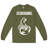 Army Green scorpion Long Sleeve Tee - linhVisuals