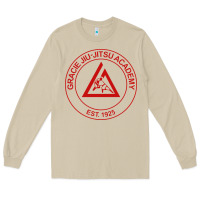 Mushroom gracie jiu jitsu academy Long Sleeve Tee - linhVisuals