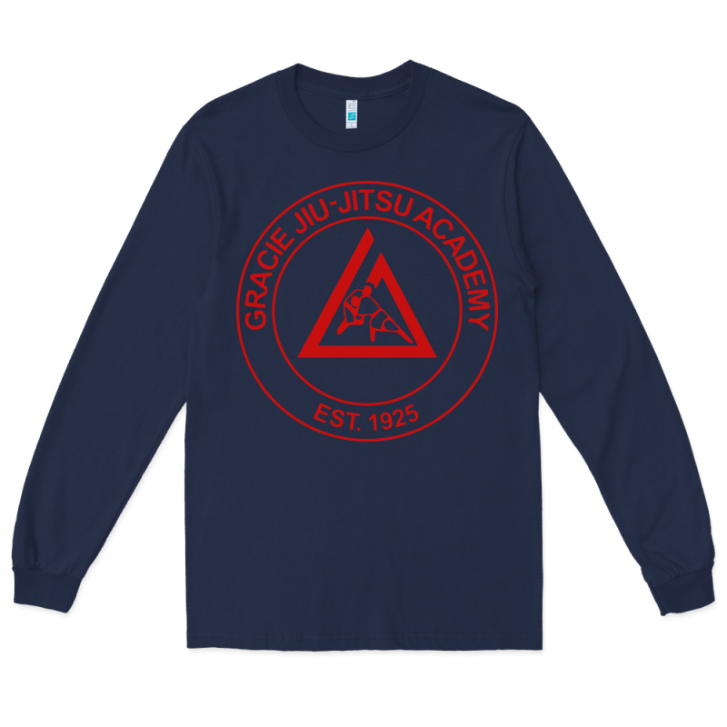 Gracie Jiu Jitsu Academy Long Sleeve Tee by linhVisuals | Teevron