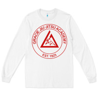 White gracie jiu jitsu academy Long Sleeve Tee - linhVisuals