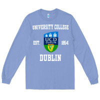 Colony Blue university college dublin Long Sleeve Tee - linhVisuals