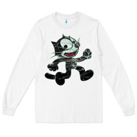 White felix Long Sleeve Tee - linhVisuals
