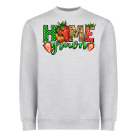 Heather Grey howe grown strawberries Heavyweight Sweatshirt - Jasminsmagicworld