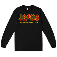 Black jesus rocks highway to heaven Long Sleeve Tee - linhVisuals