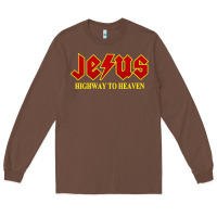 Chestnut jesus rocks highway to heaven Long Sleeve Tee - linhVisuals