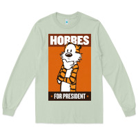 Matcha hobbes for president Long Sleeve Tee - linhVisuals