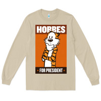 Mushroom hobbes for president Long Sleeve Tee - linhVisuals