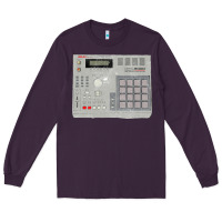 Plum akai mpc2000 Long Sleeve Tee - linhVisuals