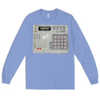 Colony Blue akai mpc2000 Long Sleeve Tee - linhVisuals