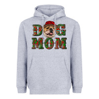 Christmas English Bulldog Mom Heavyweight Hoodie | Teevron