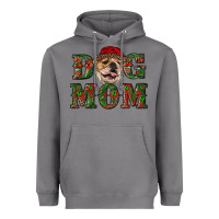Storm Christmas English Bulldog Mom Heavyweight Hoodie - RanaPortraitStore