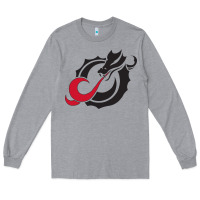 Heather Grey MSUM Dragons, Gear Long Sleeve Tee - linhVisuals