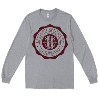 Heather Grey eastern kentucky university Long Sleeve Tee - linhVisuals