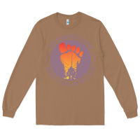 Toasted Coconut bigfoot t  shirt bigfoot lives design t  shirt Long Sleeve Tee - linhVisuals