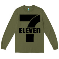Army Green 7 elevenn Long Sleeve Tee - linhVisuals