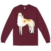 Borzoi Long Sleeve Tee | Teevron