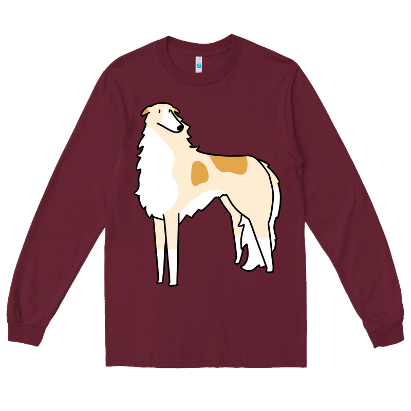 Borzoi Long Sleeve Tee by linhVisuals | Teevron