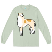 Matcha borzoi Long Sleeve Tee - linhVisuals