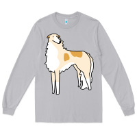 Moon Dust borzoi Long Sleeve Tee - linhVisuals