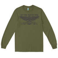 Army Green old crow medicine show Long Sleeve Tee - linhVisuals