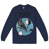 Navy old crow medicine show Long Sleeve Tee - linhVisuals