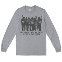 Heather Grey old crow medicine show Long Sleeve Tee - linhVisuals