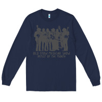 Navy old crow medicine show Long Sleeve Tee - linhVisuals
