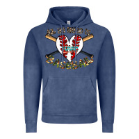Vintage Denim all you need is love baseball Vintage Hoodie - CowhideDigitalArt