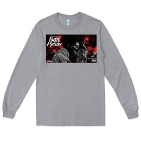 Heather Grey until i return yb Long Sleeve Tee - linhVisuals