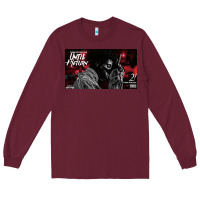 Burgundy until i return yb Long Sleeve Tee - linhVisuals