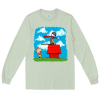 Matcha Calvin Hobbes Long Sleeve Tee - linhVisuals