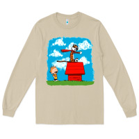Mushroom Calvin Hobbes Long Sleeve Tee - linhVisuals