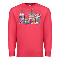 Cardinal valentines day coffee Premium Sweatshirt - Jasminsmagicworld