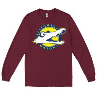 Burgundy allegheny merch Long Sleeve Tee - linhVisuals