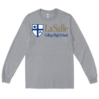Heather Grey la salle college high school Long Sleeve Tee - linhVisuals