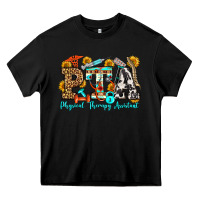 Black physical therapy assistant olivia Heavy Core Tee - OliviaCreatesArt