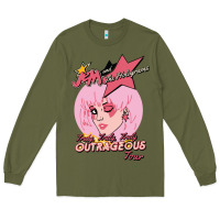 Army Green jem outrageous tour 1987 2 Long Sleeve Tee - linhVisuals
