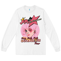 White jem outrageous tour 1987 2 Long Sleeve Tee - linhVisuals