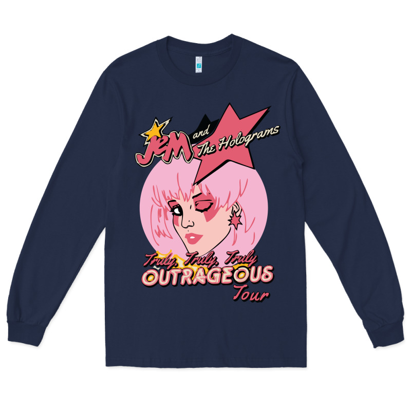 Jem Outrageous Tour 1987 2 Long Sleeve Tee by linhVisuals | Teevron